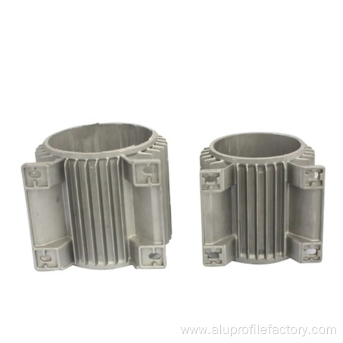 Die-casting aluminum profile for motor housing